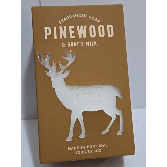 CASTELBEL PINEWOOD & GOAT'S MILK SOAP BAR LARGE 10.5 oz. PORTUGAL SEALED - Picture 2 of 7